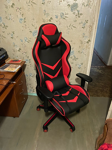 Компьютерное кресло Racer черное / красное фото покупателя 18