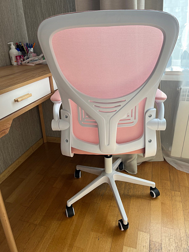 Компьютерное кресло Konfi light gray / blue / white фото покупателя 76