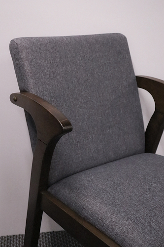 Деревянный стул Artis cappuccino / grey из шоурума 2