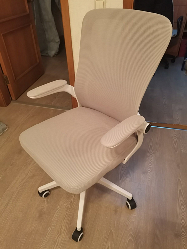 Компьютерное кресло Konfi light gray / blue / white фото покупателя 130