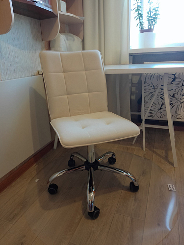 Компьютерное кресло One флок серый 29 фото покупателя 55