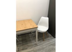 Деревянный стул Bonuss темно-серый / черное сидение / черный фото покупателя 111