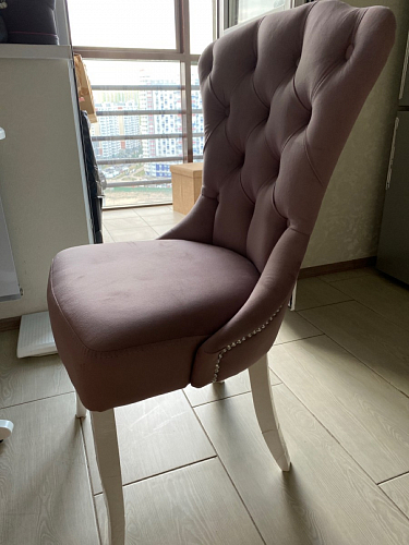 Деревянный стул Милано 1 бежевый / белый фото покупателя 77