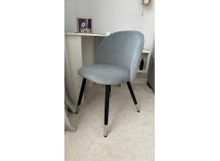 Стул на металлокаркасе Gabi blue / black фото покупателя 161