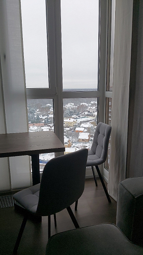 Стул на металлокаркасе Чилли зеленый / черный фото покупателя 1140