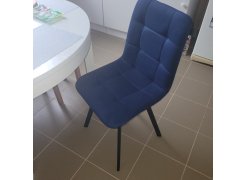 Стул на металлокаркасе Чилли розовый / черный каркас фото покупателя 390