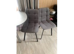 Стул на металлокаркасе Чилли розовый / черный каркас фото покупателя 543