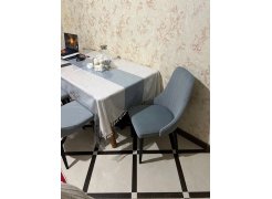 Стул на металлокаркасе Kora gray / black фото покупателя 374