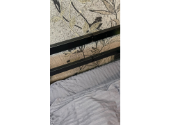 Односпальная кровать Фади 80х200 черная фото покупателя 1096