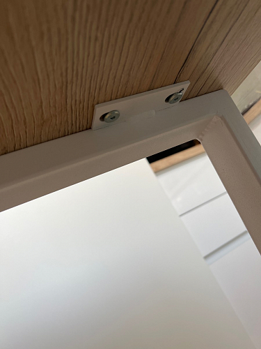 Стол Лота Лофт 120 32 мм бетон / черный матовый фото покупателя 520