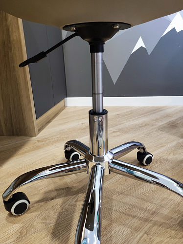 Компьютерное кресло Kolin cappuccino / chrome фото покупателя 82