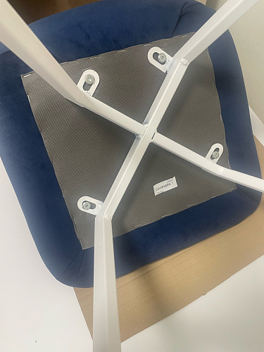 Комплект стульев Чилли 4 шт темно-серый / черный фото покупателя 104