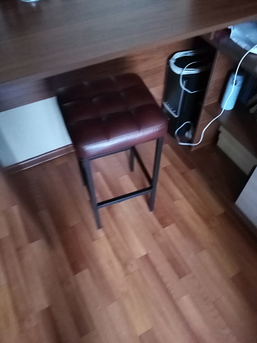 Барный стул Лофт катания лаванда / белый матовый фото покупателя 285