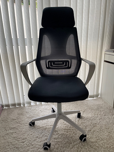 Компьютерное кресло Golem black / white фото покупателя 39