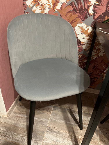 Стул на металлокаркасе Gabi latte / gold / black фото покупателя 322