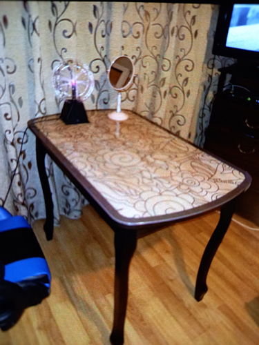 Стол Экстра 1 венге / арабика фото покупателя 14