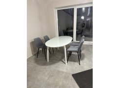 Стул на металлокаркасе Вейв темно-серый / черный фото покупателя 163