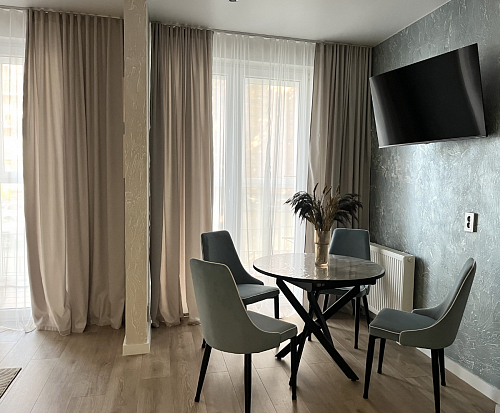 Стул на металлокаркасе Kora gray / black фото покупателя 302