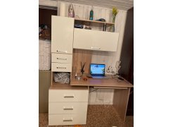 Стол компьютерный Джаз-17 белый правый фото покупателя 18