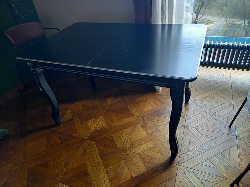 Стол Каллисто патина серебро фото покупателя 4