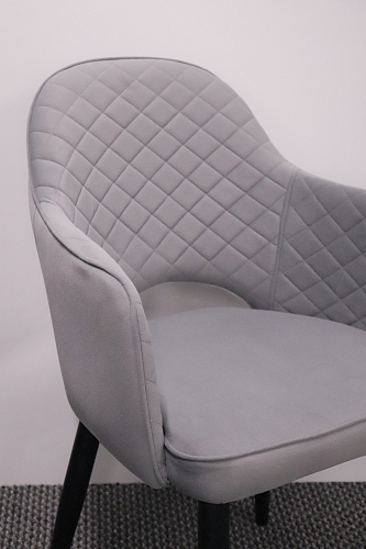 Стул на металлокаркасе Vener gray из шоурума 2