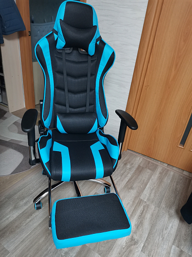 Компьютерное кресло Kano 1 light blue / black фото покупателя 111