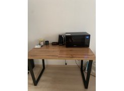 Стол Лота Лофт 140 25 мм юта / белый матовый фото покупателя 862