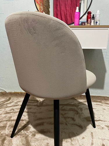 Стул на металлокаркасе Gabi-1 wine red / black фото покупателя 471