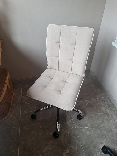 Компьютерное кресло One/Ван флок серый 29 фото покупателя 8