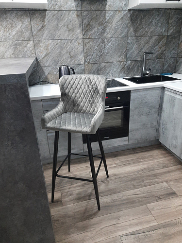 Барный стул Mint серый фото покупателя 2