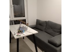 Деревянный стол Барон О 180 х 90 белая пленка шагрень / черный фото покупателя 16