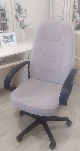 Компьютерное кресло СН747 серое фото покупателя 1