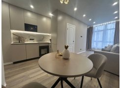 Стул на металлокаркасе Gabi 1 gray / black фото покупателя 558