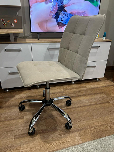 Компьютерное кресло One флок серый 29 фото покупателя 37