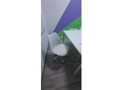 Компьютерное кресло Kolin с подушкой clear / white фото покупателя 395