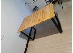 Стол Лота Лофт 140 25 мм юта / белый матовый фото покупателя 655