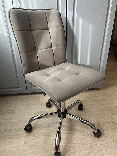 Компьютерное кресло One флок серый 29 фото покупателя 64