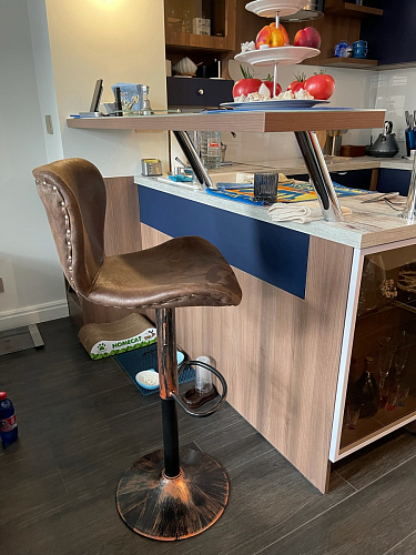 Барный стул Over черный фото покупателя 2