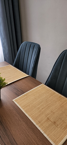 Стол Лота Лофт 140 25 мм черный матовый / бетон фото покупателя 433