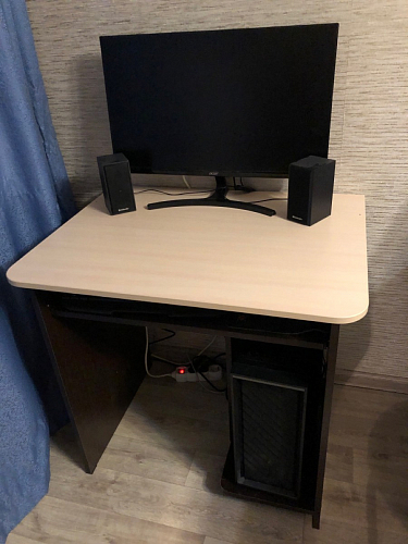 Компьютерный стол КСТ-21.1 белый фото покупателя 34