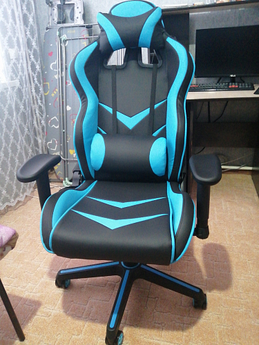 Компьютерное кресло Racer черное / красное фото покупателя 135