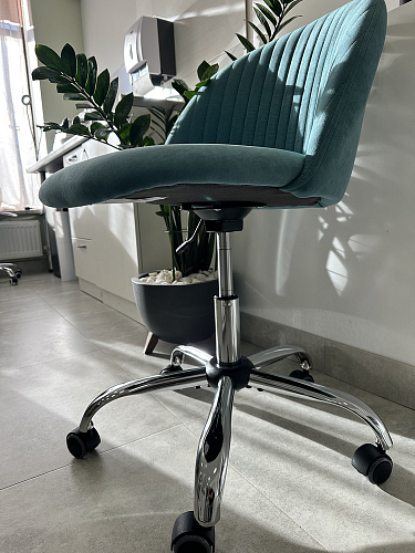 Компьютерное кресло Melody бирюзовое фото покупателя 140