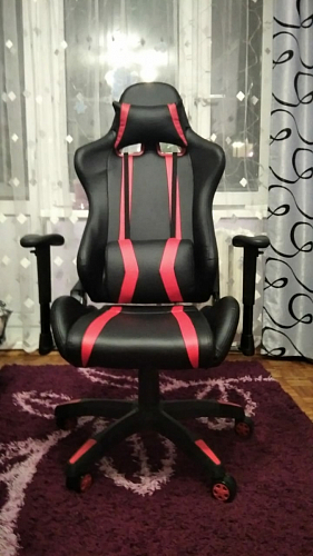 Компьютерное кресло Blok light blue / black фото покупателя 15