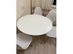 Стол Table 90 white / wood фото покупателя 11
