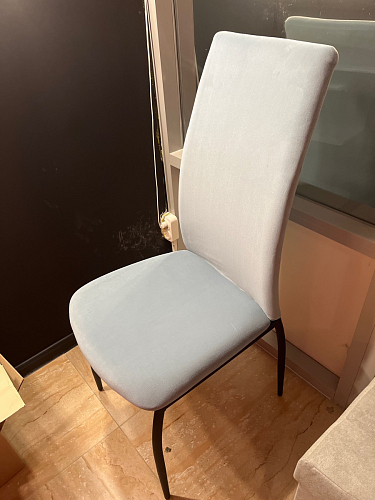 Стул на металлокаркасе Tod light purple / light blue / black фото покупателя 8