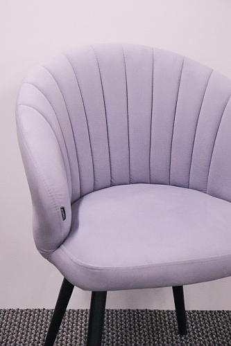 Стул на металлокаркасе Бэнбу velutto 20 / черный  из шоурума 2