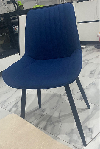 Стул на металлокаркасе Седа К кирпичный / черный фото покупателя 253