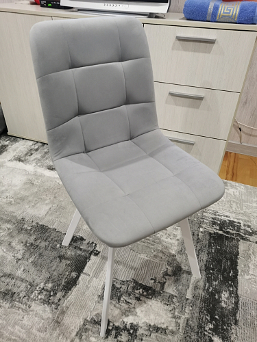 Комплект стульев Чилли 4 шт темно-серый / черный фото покупателя 266