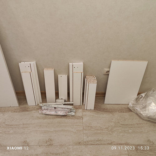 Компьютерный стол КСТ-109П правый дуб сонома / белый фото покупателя 70