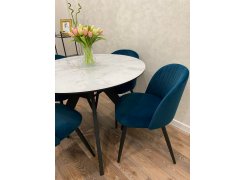 Стул на металлокаркасе Gabi 1 light purple / black фото покупателя 310